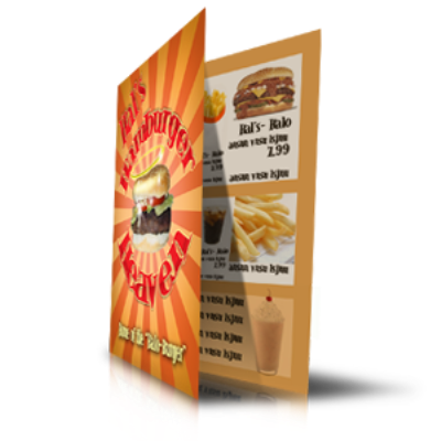 Menus 11" x 17" Menus 11" x 17"